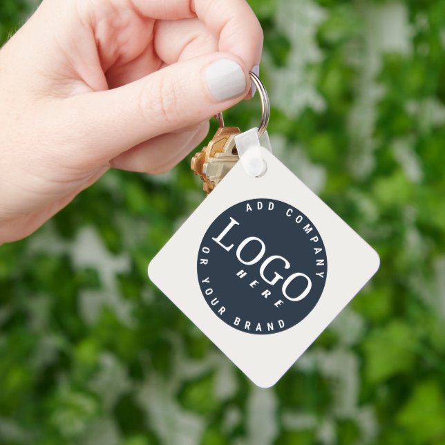 QR-Code für Mitarbeiter in Ihrem Unternehmen Schlüsselanhänger (Hand)