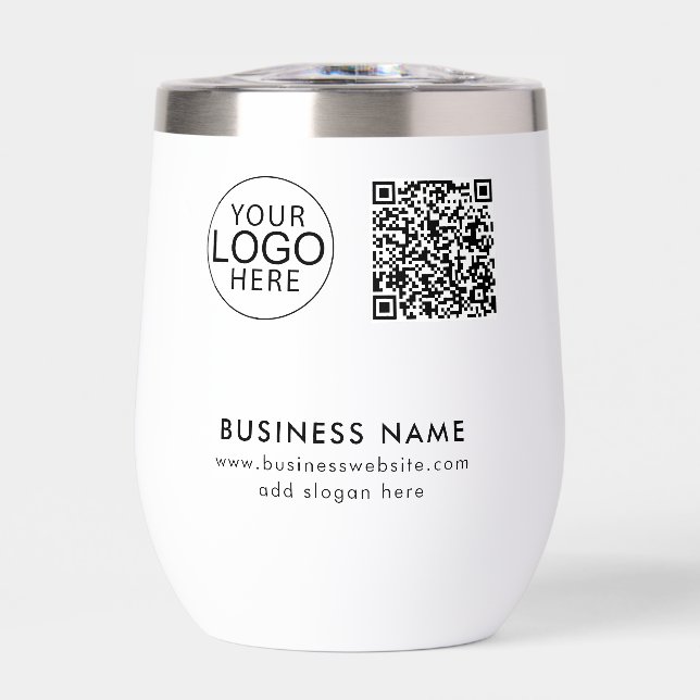 QR-Code für moderne Geschäftslogos (Vorderseite)
