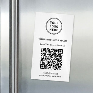 QR-Code für moderne Logos Magnetische Visitenkarte