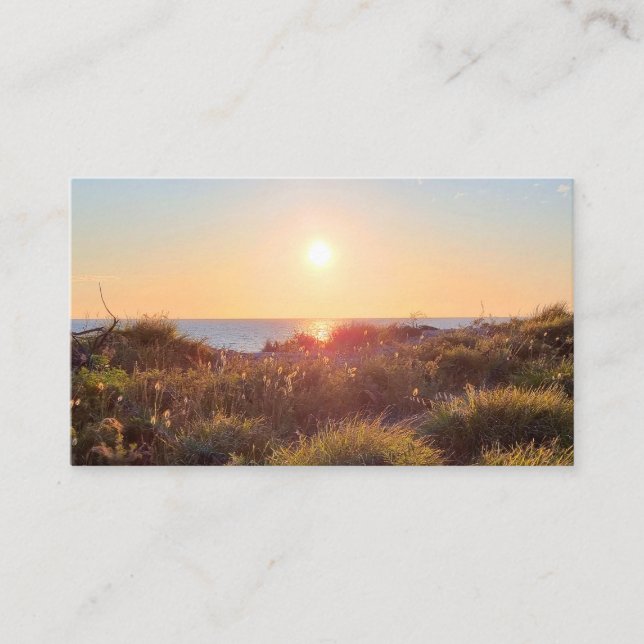 QR-Code für Naturfotografie Visitenkarte (Vorderseite)