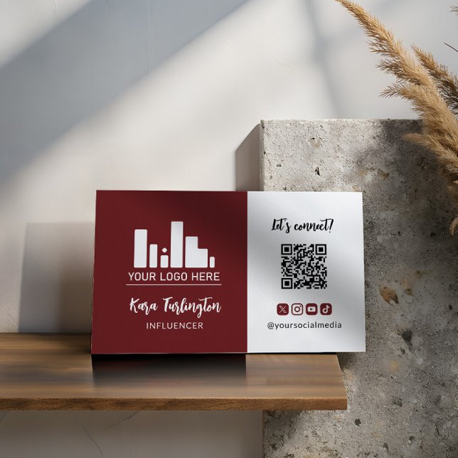 QR-Code für Persian Plum-Logo-Foto Social Media Visitenkarte (Von Creator hochgeladen)