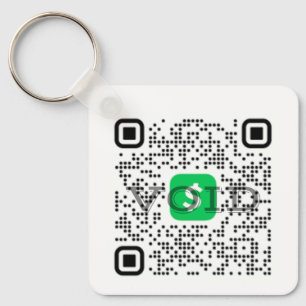 QR-Code für personalisierte Cash-App Schlüsselanhänger