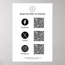 QR-Code für Social Media