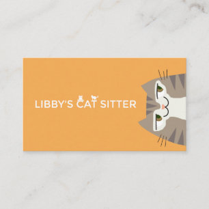 QR-Code für Tabby Cat Pet Sitting Visitenkarte