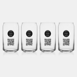 QR-Code für Unternehmen Dosenglas