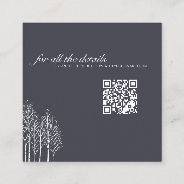 QR-Code für Winterbaumen Begleitkarte (Vorderseite)