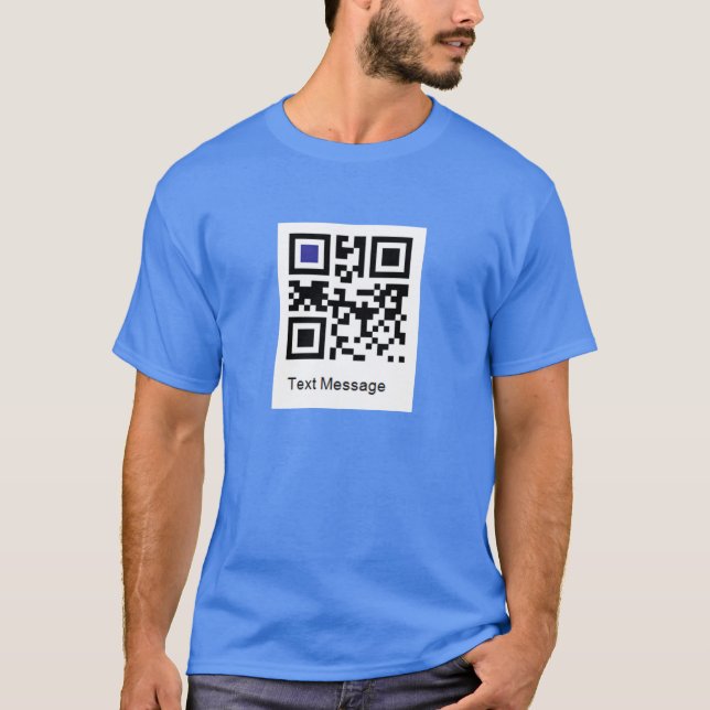 QR-Code für YOU ARE AN IDIOT! T-Shirt (Vorderseite)
