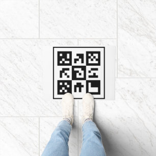 qr Code Fußmatte
