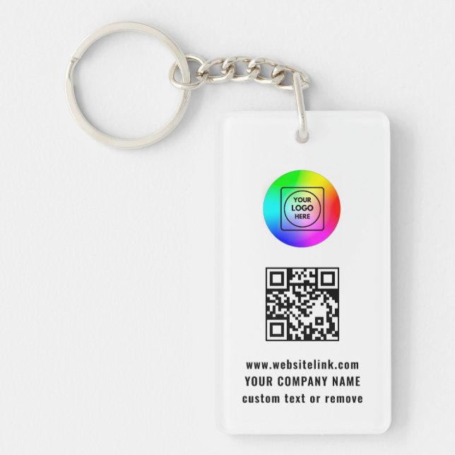 QR Code Generator Business Promo Keychains (Devant)
