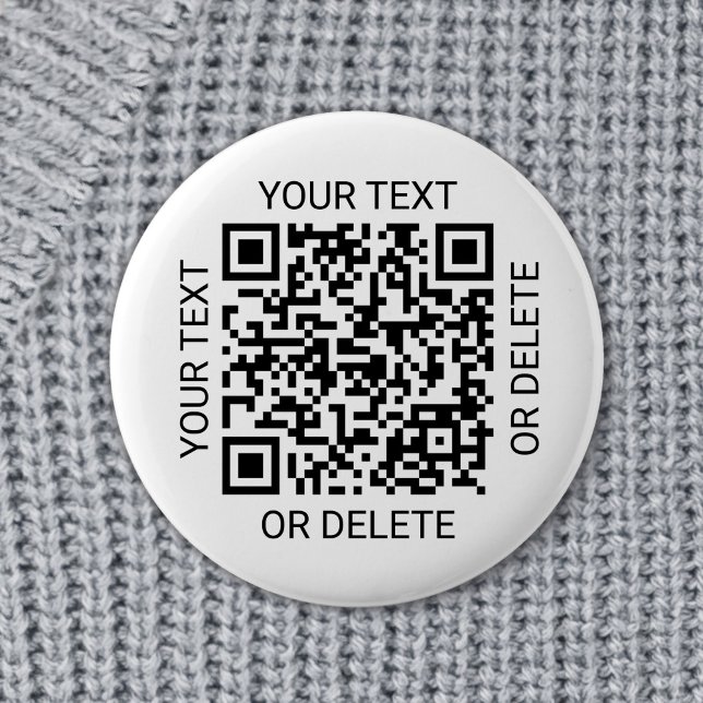 QR Code Generator Werbewebsite Einfach Weiß Button (Von Creator hochgeladen)