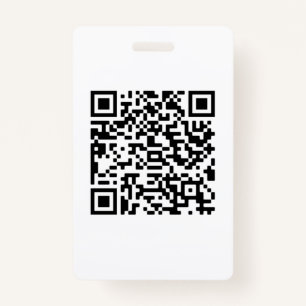 QR-Code-Geschäft Ausweis