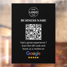 Qr Code Google Reviews Business Review Fensteraufkleber