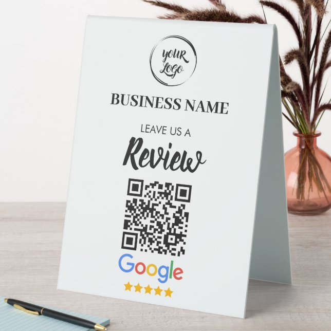 Qr Code Google Reviews Business Review Tischaufsteller (In Situ (Tisch))