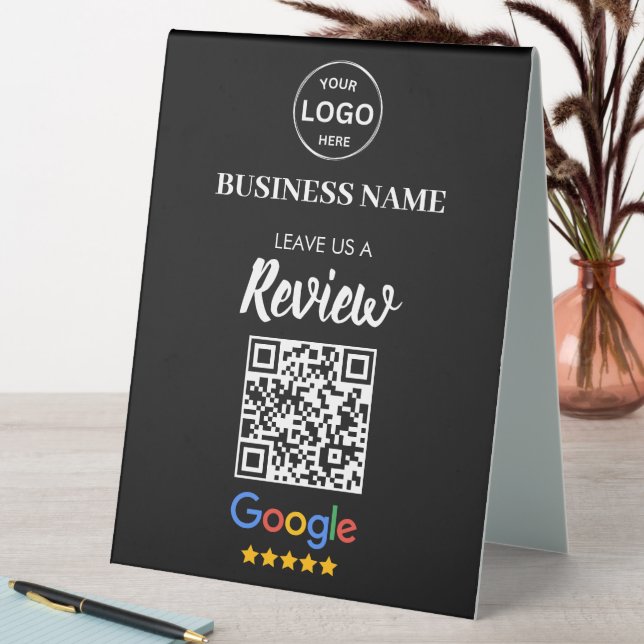 Qr Code Google Reviews Business Review Tischaufsteller (In Situ (Tisch))