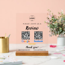 Qr Code Google Reviews Facebook Business Review Pe