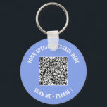 QR-Code Ihr Schlüsselanhänger für besondere Nachri<br><div class="desc">Wählen Sie Farben und Schriftart - Ihre spezielle QR-Code-Info und Personalisiertes Geschenk für den benutzerdefinierten Text - Hinzufügen Ihres QR-Codes - Bild oder Logo - Foto / Text - Name oder andere Informationen / Nachricht - Neu vergrössern und verschieben oder entfernen / Elemente hinzufügen - Bild / Text mit Anpassungstool....</div>