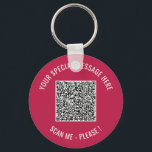 QR-Code Info Ihr Sonderangebot für Schlüsselanhäng Schlüsselanhänger<br><div class="desc">Wählen Sie Farben und Schriftart - Ihre spezielle QR-Code-Info und Personalisiertes Geschenk für den benutzerdefinierten Text - Hinzufügen Ihres QR-Codes - Bild oder Logo - Foto / Text - Name oder andere Informationen / Nachricht - Neu vergrössern und verschieben oder entfernen / Elemente hinzufügen - Bild / Text mit Anpassungstool....</div>