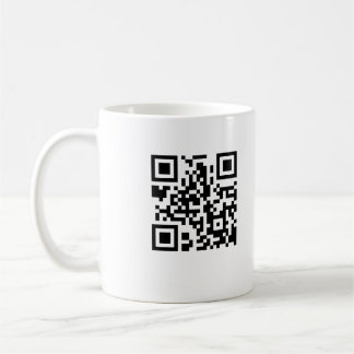 QR Code-Kaffee-Tasse Kaffeetasse