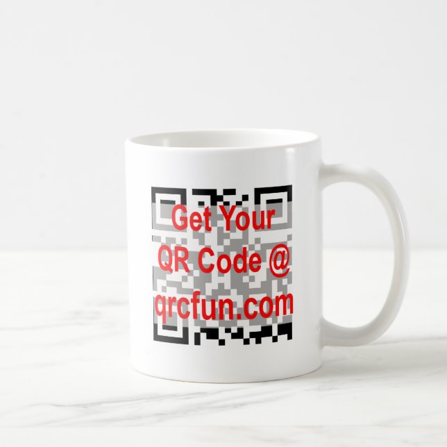 QR Code Kaffeetasse (Rechts)