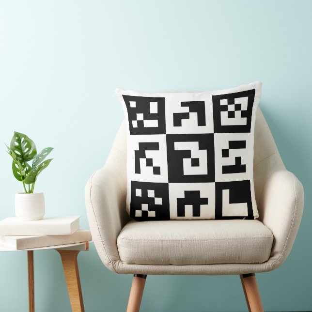 qr Code Kissen (Stuhl )