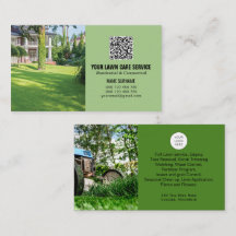 QR-Code Lawinenservice-Visitenkarte mit Fotos