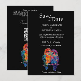 🌈 QR-Code LGBTQ Eternal Unity Hochzeit Save The Date