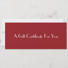 QR Code Life Coach Personal Note Geschenkgutschein