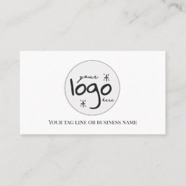 QR-Code-Logo Modern einfach Visitenkarte