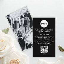 QR-Code-Logo Schwarz Modern Minimalistisch Profess