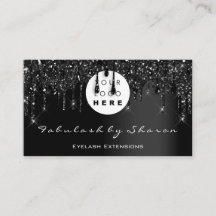 Qr-Code-Logo Schwarze Tropfen Beruflich VIP