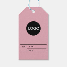 QR-Code-Markierung für Firmenlogos Geschenkanhänger