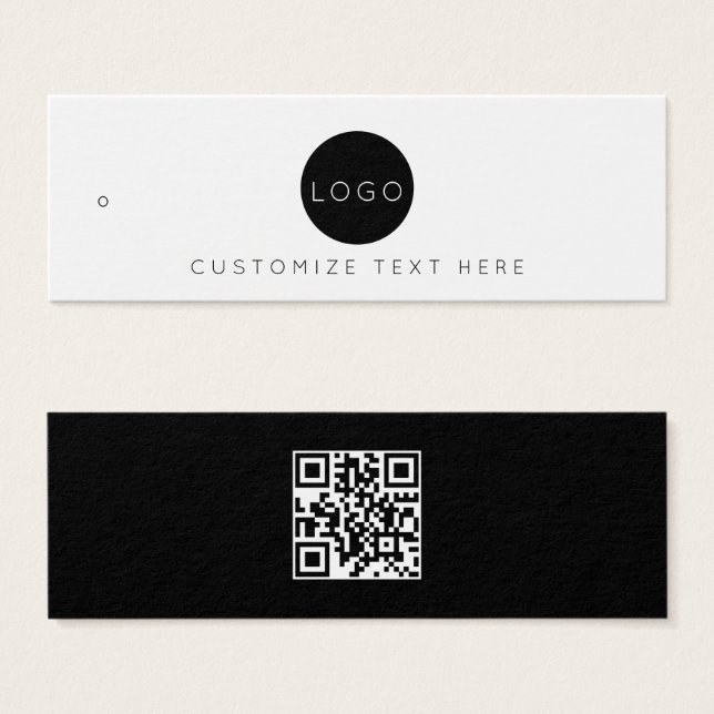 QR-Code-Markierung für Unternehmen (Vorne & Hinten)