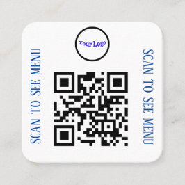 QR Code Menü Karten für Restaurants und Cafés