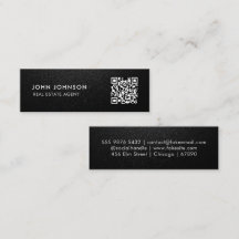 QR Code Mini-Visitenkarte