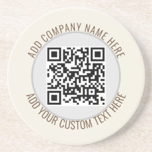 QR-Code Minimalistischer schlichter Graurunder Hau