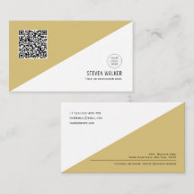 QR-Code Modernes, Minimalistisches, sauberes Unter