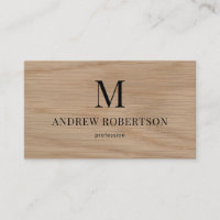 QR-Code Monogramm Holzmuster