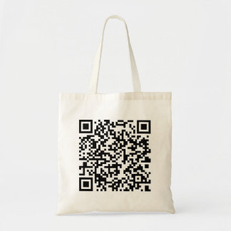 Qr-Code nett lustiges niedliches Shirt mit qr-Code Tragetasche