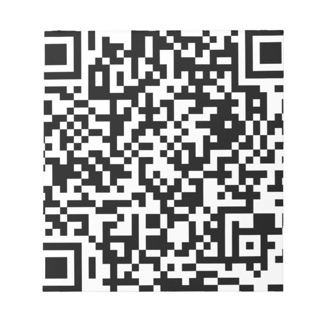 QR-Code Notizblock (Vorderseite)