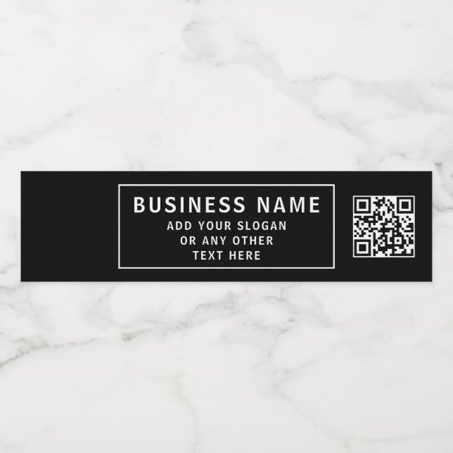 QR-Code oder Logo & anpassbarer Text hochladen (Einzelnes Label)
