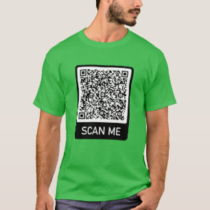 QR-Code - Personalisierter moderner T - Shirt prüf