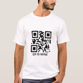 QR-Code personalisiertes T-Shirt