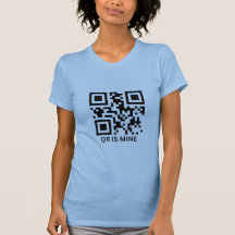 QR-Code personalisiertes T-Shirt