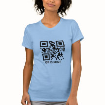 QR-Code personalisiertes T-Shirt