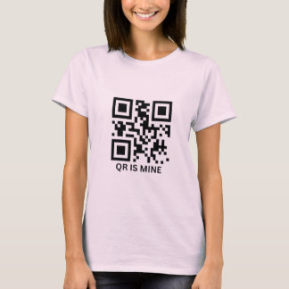QR-Code personalisiertes T-Shirt