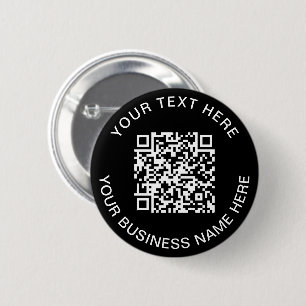 QR Code Promotional Black Button