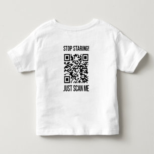 QR-Code prüfen: Erstellen Sie Ihre Zukunft Kleinkind T-shirt