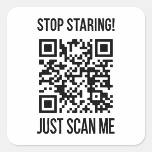 QR-Code prüfen: Erstellen Sie Ihre Zukunft Quadratischer Aufkleber