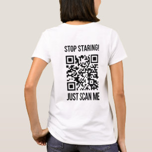 QR-Code prüfen: Erstellen Sie Ihre Zukunft T-Shirt