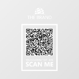 QR-Code-Prüfung für Unternehmen Fensteraufkleber